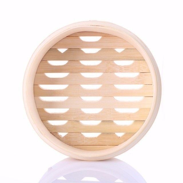 Ett bur eller lokk matlaging bambus dampkoker for fisk ris grønnsak snack kurv sett kokeverktøy dumpling steamer 5 stk steamer matter: 13.5cm damper