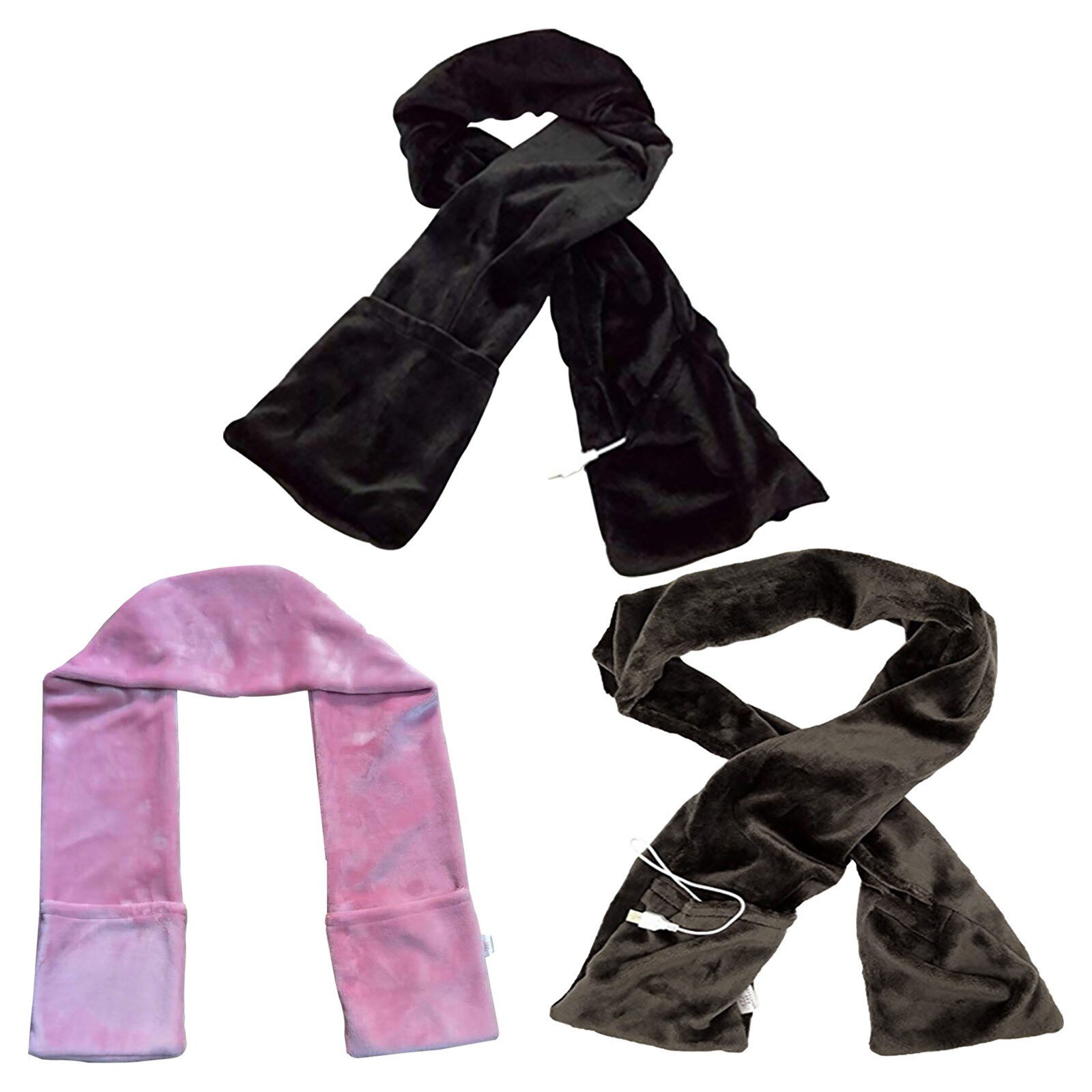 USB Heating Scarf Heating Shawl Scarf Cold Protection Products Heating Products Heating Scarf blanket winter