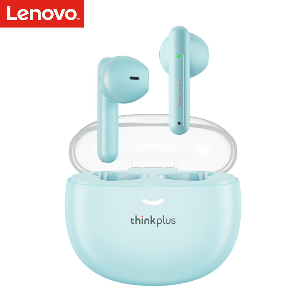 Lenovo-auriculares inalámbricos Thinkplus LP1 Pro, cascos con Bluetooth 5,1, HIFI, para videojuegos, de , con micrófono, novedad, 100%: green