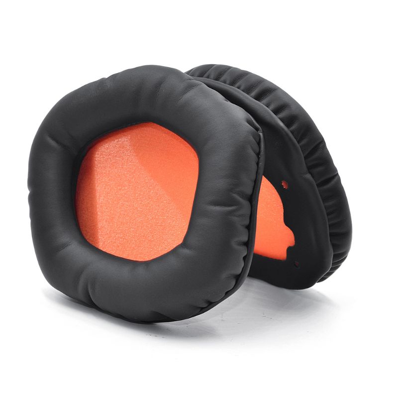 1 Paar Vervangen Zachte Lederen Oorschelpen Memory Foam Oorkussens Cover Voor Asus Strix 7.1/2.0/Pro/dsp Draadloze Hoofdtelefoon