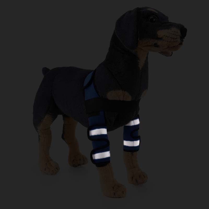 1 paar Hund Ellenbogen Protector Sleeve Elbow Pad Hund Canine Bein Sprunggelenk Joint Schutz Wunden mit Bandage Wrap Heilt Verstauchungen hilft
