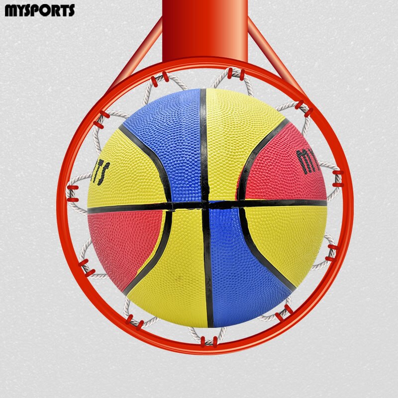 Basketball outdoor No. 7 standard blue ball adult children Primary School students rubber ball cement floor street ball