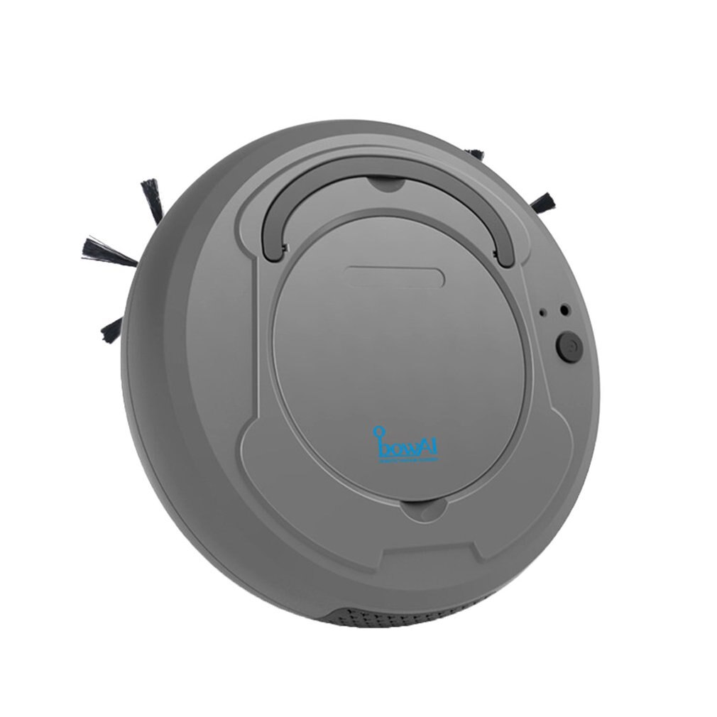 1800Pa Multi-Function Intelligent Floor Cleaning Machine Intelligent Sweeping Machine Vacuum Cleaner Powerful Vacuum Cleaner: Dark Grey