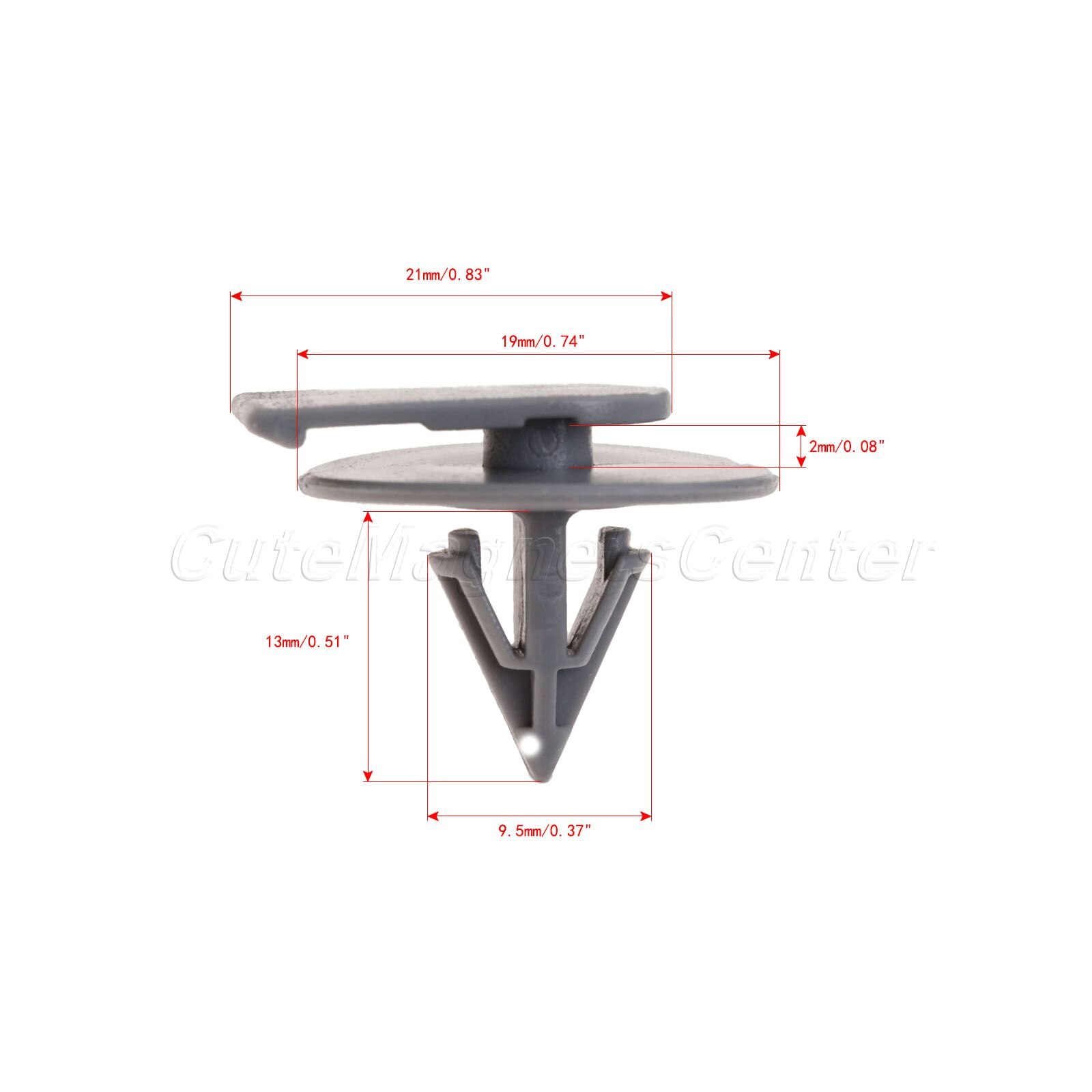 20 Stuks Auto Wielkast Clips Fasteners Klinknagels... – Vicedeal