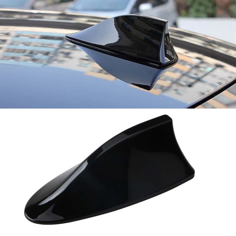 Auto haaienvinantenne, voor Jeep Compass Latitude 2007-2019/Jeep Renegade 2015-2023 2024 ABS dakstijl AM/FM/DAB radiosignaal met zelfklevende basis vervangende accessoires,B