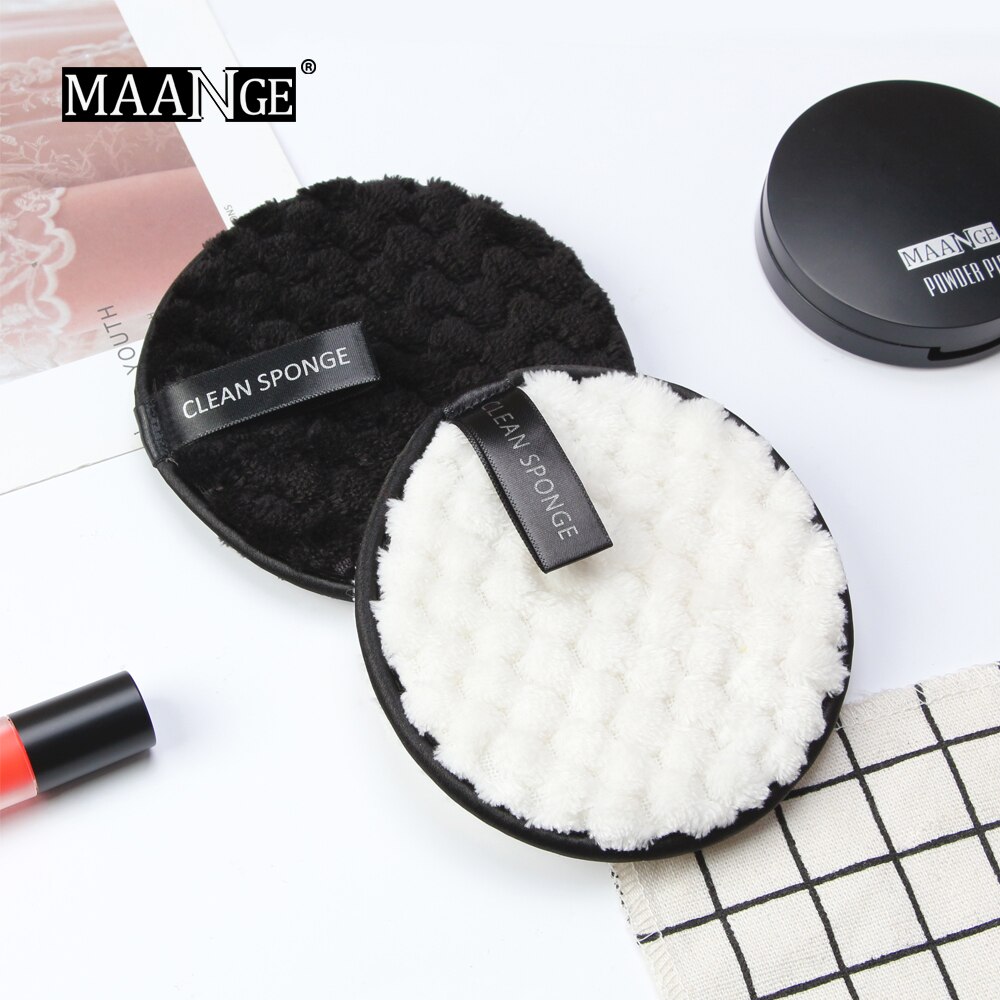 Mikrofaser Tuch Pads Entferner Gesicht Reinigung Handtuch Mehrweg Reinigung machen-hoch Schwamm Doppel Schicht Nagel Kunst Reinigung Wischen Werkzeuge