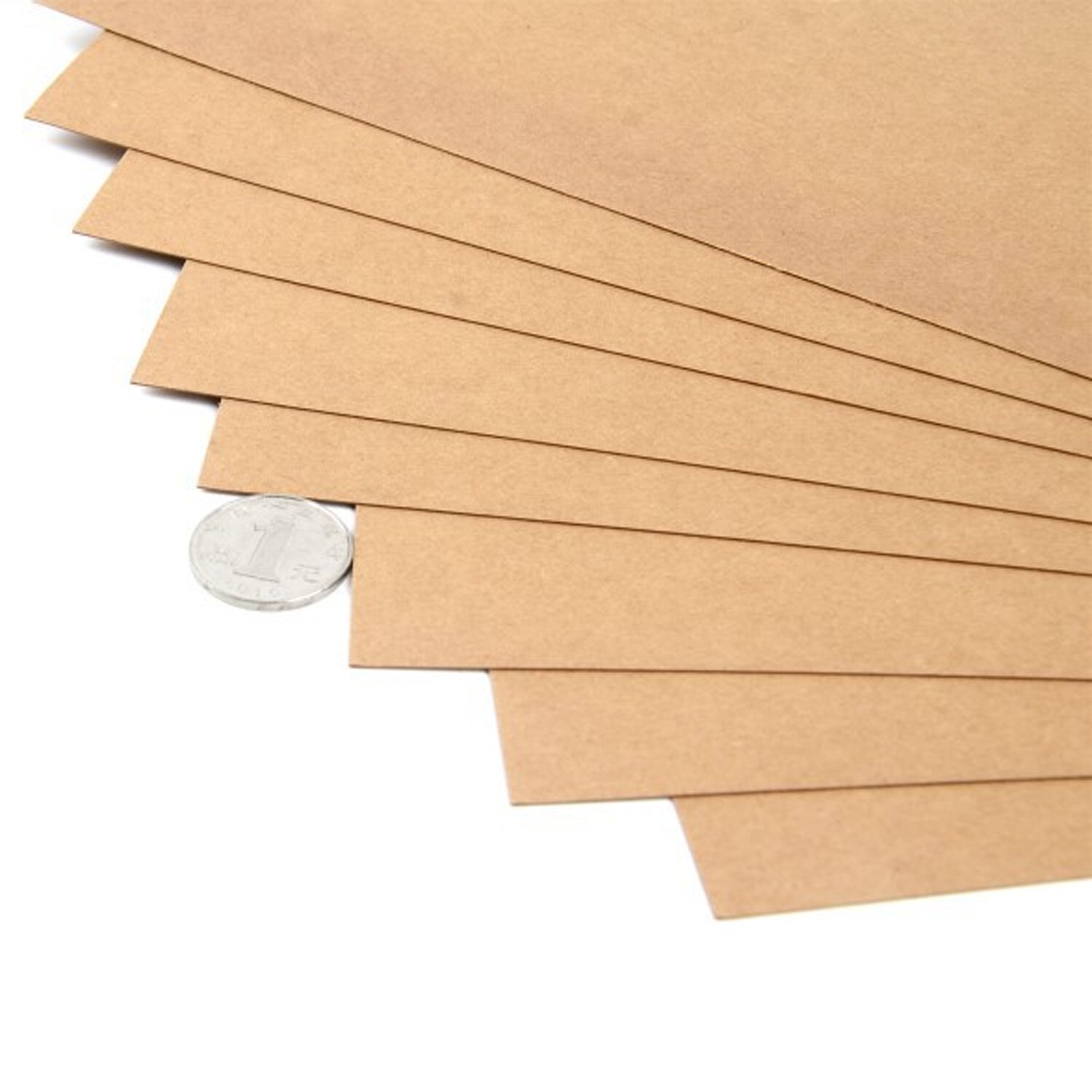 100 Sheet 100g A4 Size Brown Natural Kraft Paper for Printer Writing Drawing Scrapbooking Greeting Cards Business DIY Crafts