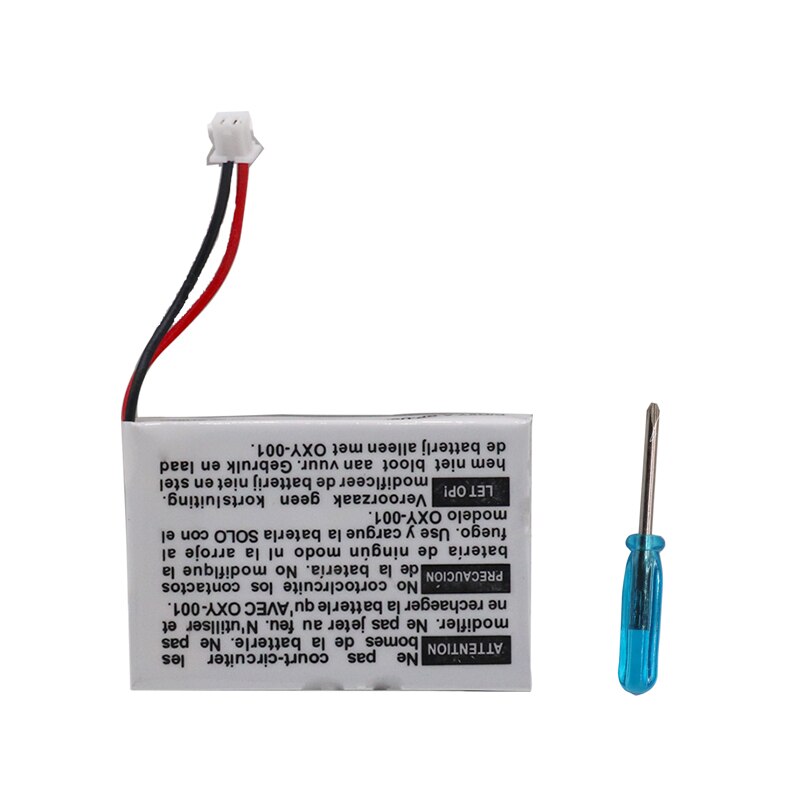 Oeny 460 mah 3.8v genopladeligt lithium-ion batteripakke til nintendo gbm game boy micro