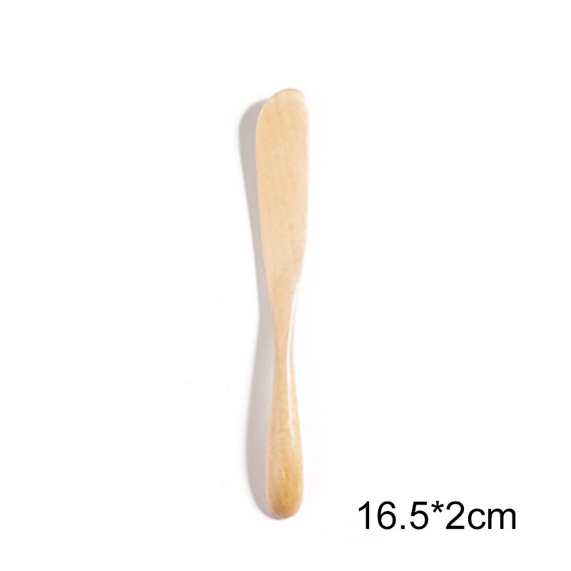 Japanische Und Koreanische Holz Spachtel Lange Griff Mischen Honig Haushalt Massivholz Knödel Messer Mond Kuchen Messer Butter Messer