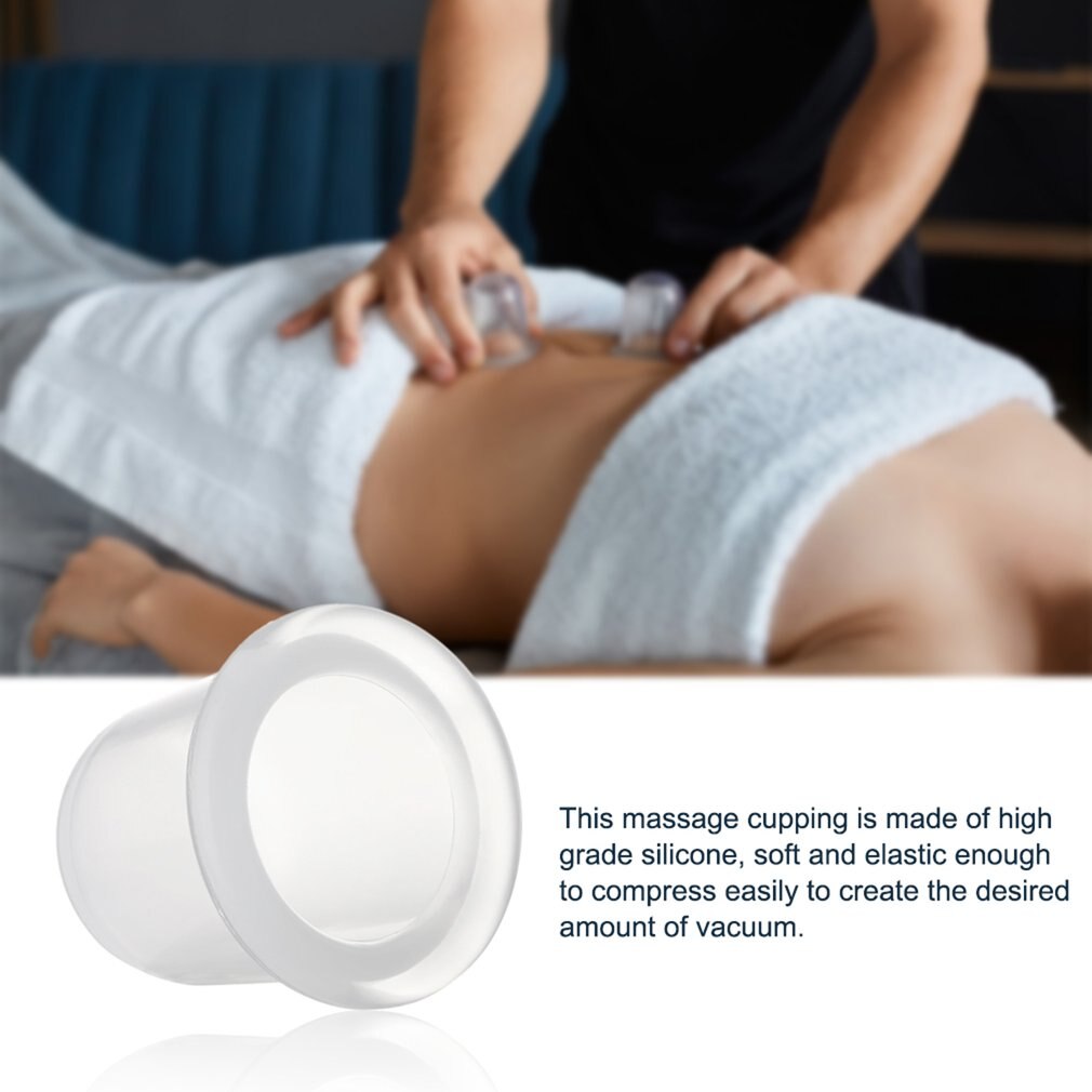Cuidados de saúde durável corpo inteiro vácuo massageador silicone copo anti celulite aliviar o estresse fadiga física para a família