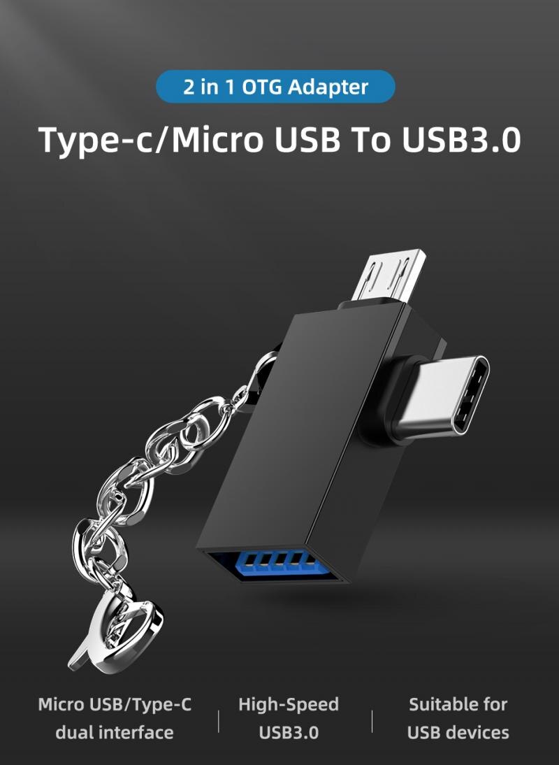 USB Typ-C OTG Kabel Adapter Typ C USB-C OTG Konverter Für Xiaomi Huawei Samsung Maus Tastatur USB Disk-Telefon Zubehör