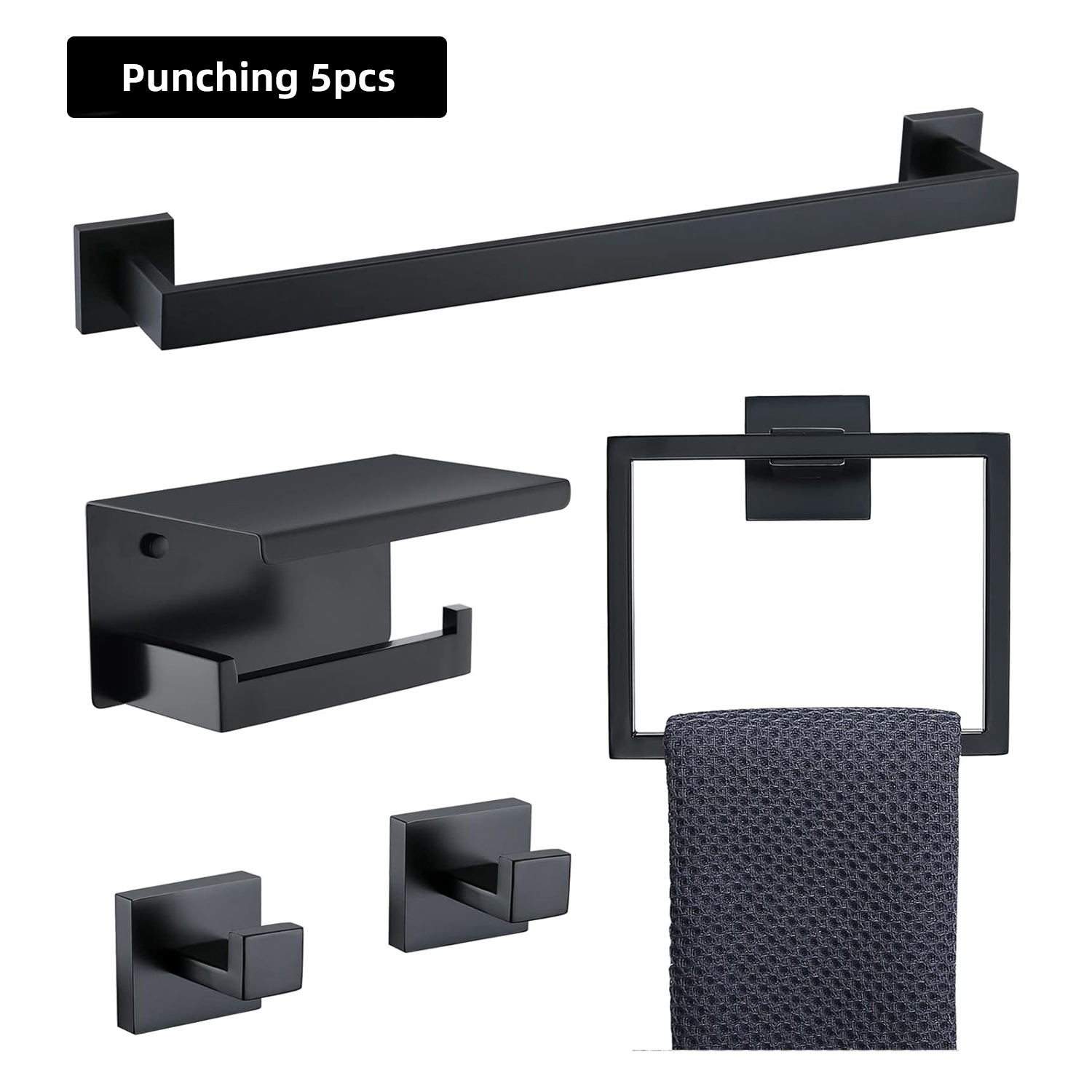 Conjunto de ferragens para banheiro Conjunto de ac... – Grandado, image size:1500x1500