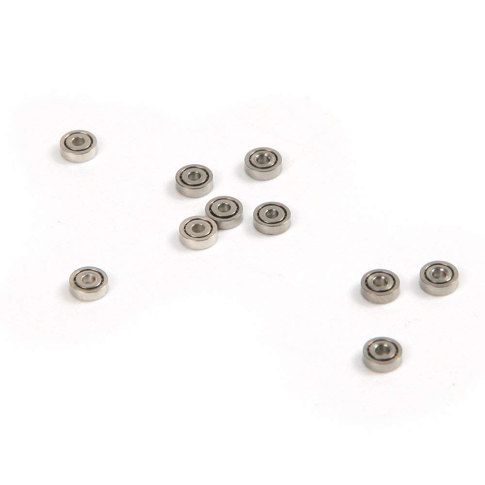 F625ZZ Flense kogellagers 5 x 16 x 5 mm afgeschermd chroom kogellagers 10 stuks