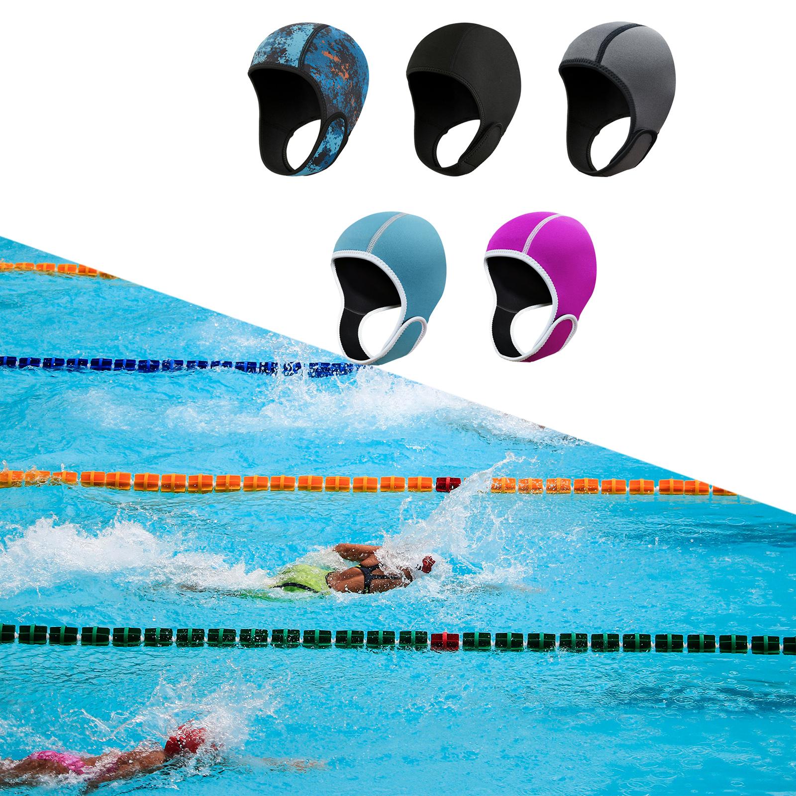 Dykhuva 2mm neopren våtdräktshuva badmössa vattensporter