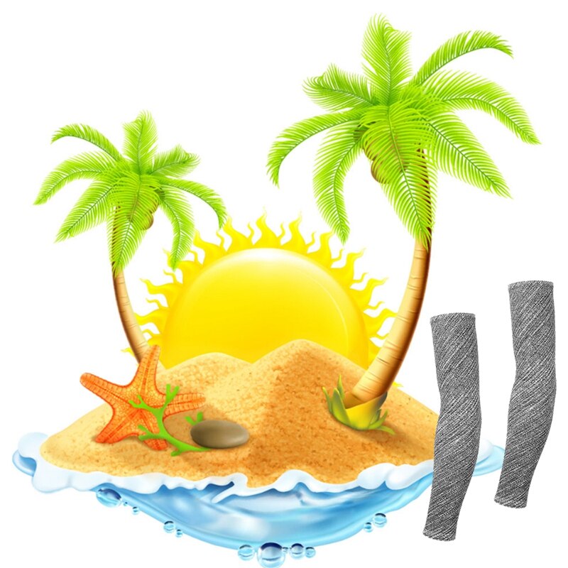 Compression Sleeves Arm Warmer Running Sleeves Cycling Sun UV Protection for Outdoor Sport Hiking 1 Pair