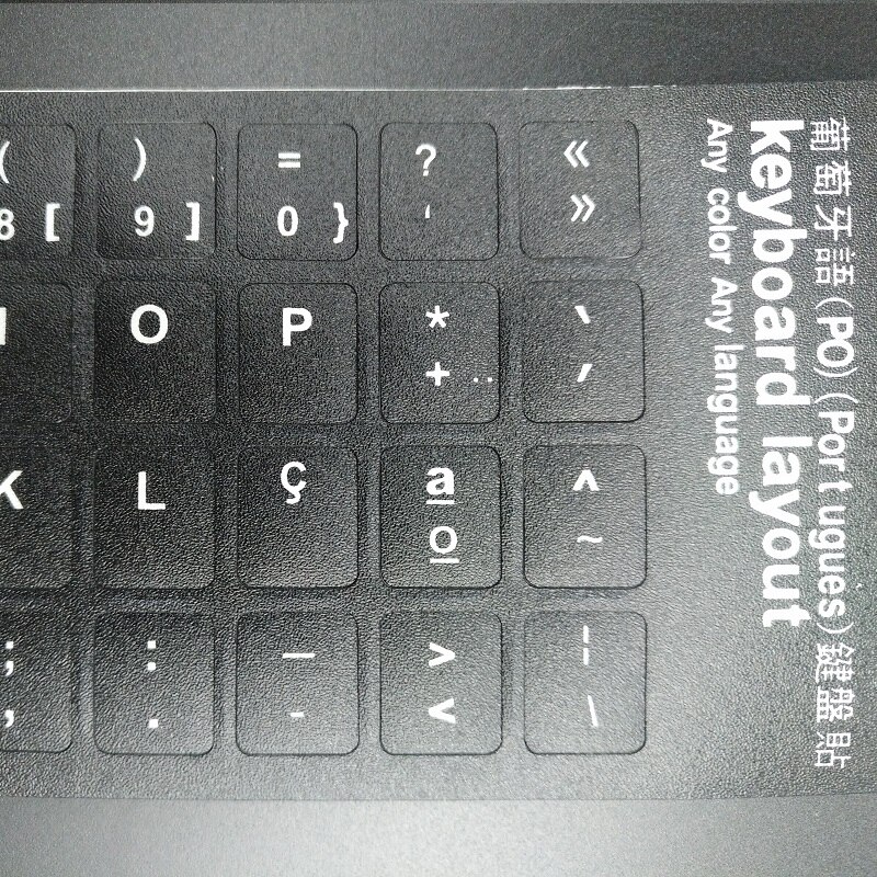 5 stks PT Portugal Notebook Toetsenbord Stickers Voor Macbook Air Pro 11 13 15 inch Laptop Notbook Toetsenbord Protector Sticker Voor iMac