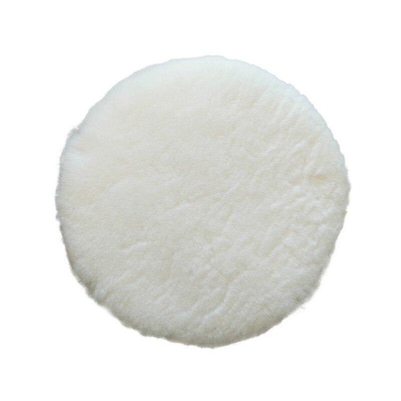 1Pcs Wool Buffing Pad Wax Polishing Buffer Car Polisher Pad Magic Sticker Waxing Polishing Pad Car Paint Care Polisher Pads