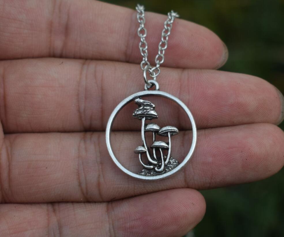 Paddestoel Charm Hangers Voor Sieraden Maken Ketting Voor Vrouwen Handgemaakte: 07