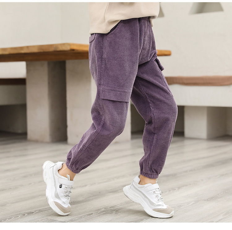 Kinderen Broek Winter Corduroy Broek voor Meisje 5 6 7 8 9 10 11 Jaar Kinderen Broek Plus fluwelen Dikker Harembroek