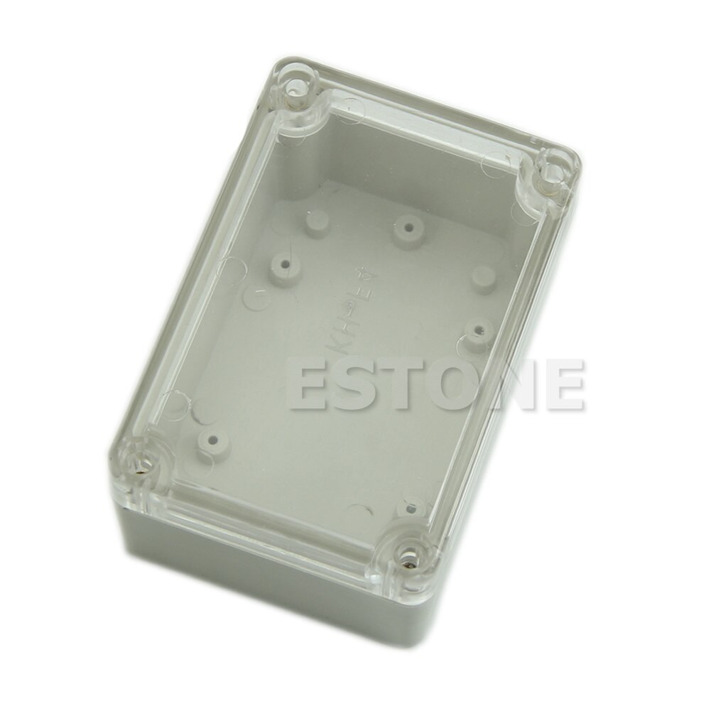 Boîtier transparent étanche en plastique pour boîtier de projet électronique, 1 pièce