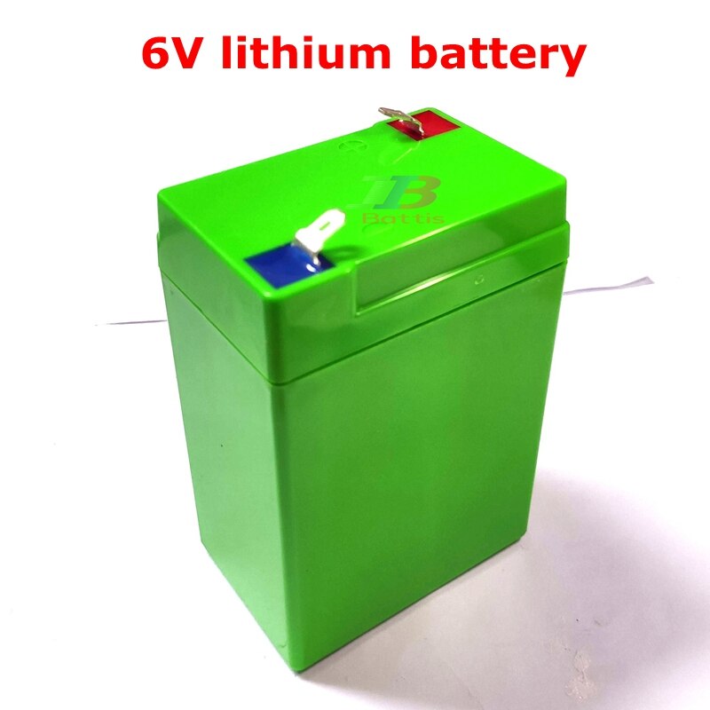Lithium 6V 4.5AH Storage Batteries li-ion 4AH 5AH 6Ah 7ah 8Ah 9ah not Lead Acid for Children Electric Car Electronic led Lights