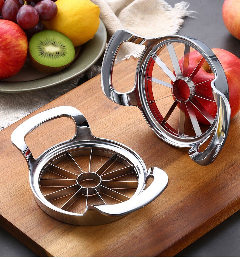 Snelle Rvs Apple Cutter Steel Slicer Groente Fruit Peer Peeler Divider 8/12 Cutter Keukengerei Gadgets Gereedschap