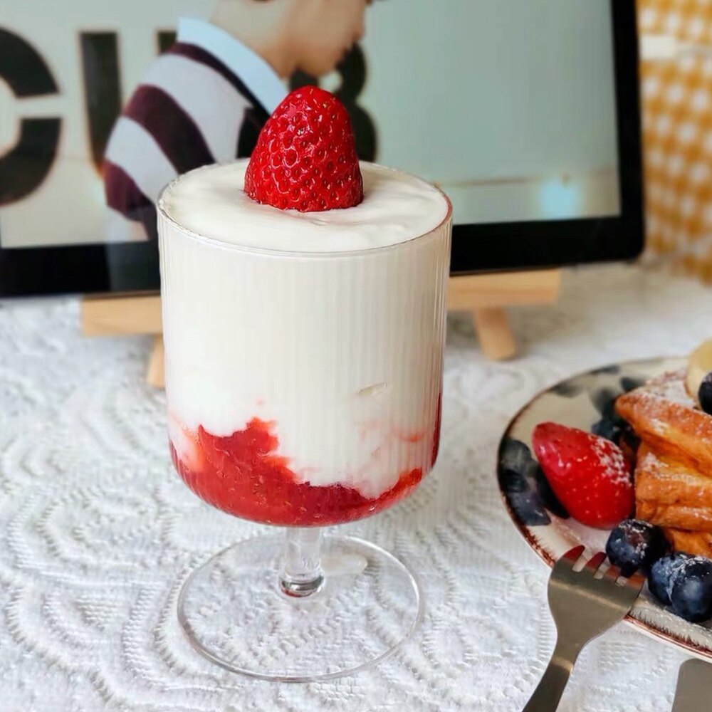 Origami Style Glass Cup Transparent Tea Coffee Mug Ice Beer Cup Heat Resistant Insulated Glass Cup Milk Juice Mug