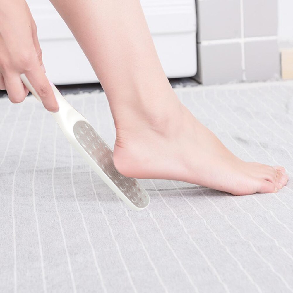 1 stk dobbelt side fodfil rasp hæl rivejern hård død hud callus remover pedicure fil fod rivejern hudpleje