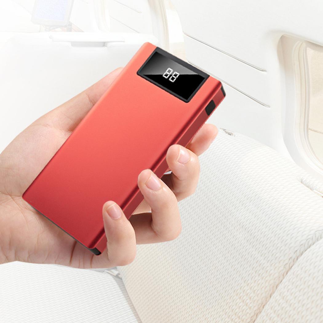 20000 mah batterie externe batterie externe pauvreté banque 2 USB LED Powerbank Portable chargeur de téléphone Portable pour Xiao mi mi iphone X