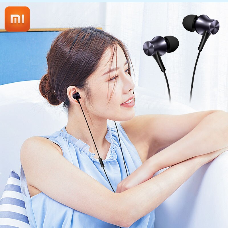 Xiaomi Piston 3 Earphones USB Type-C Mi Piston Fresh Edition Earphone Headset with Mic for Xiaomi Mi 6/8 Huawei Earphone Earbuds