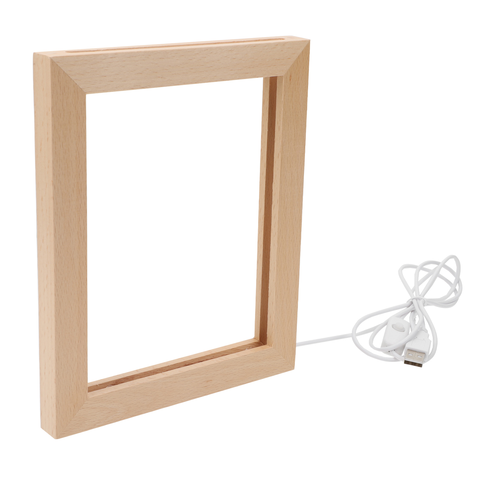Houten frame voor canvas olieverfschilderij foto natuur doe-het-zelf frames, houten frame foto moderne houten doe-het-zelf fotolijst (30 cm x 50 cm