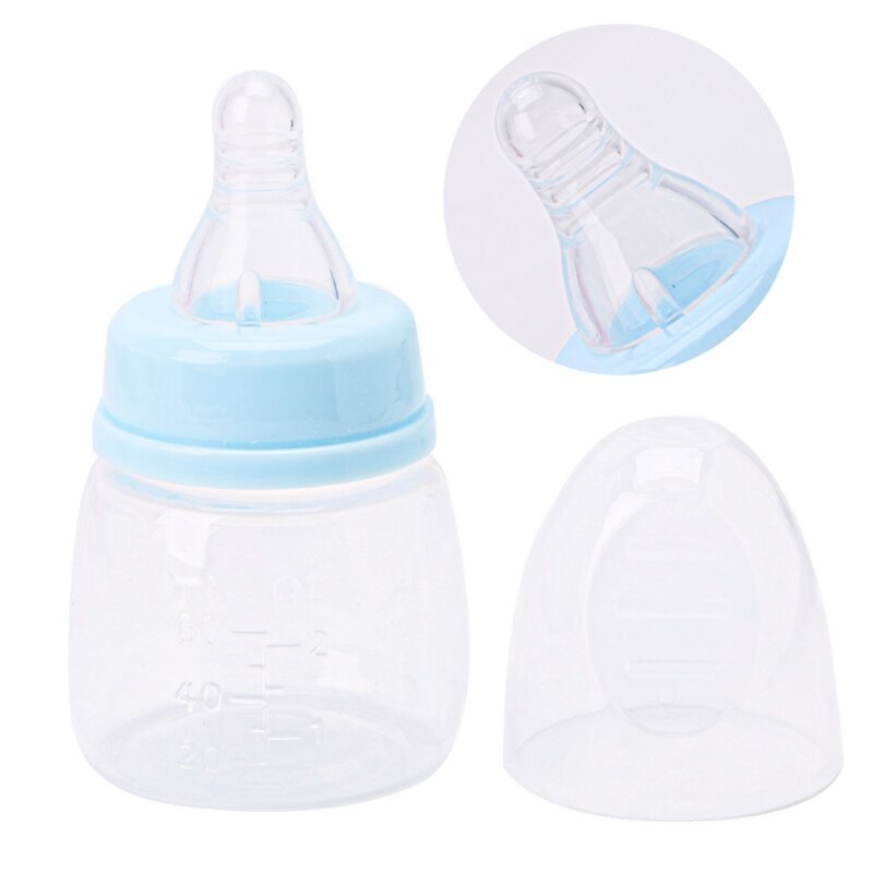 1pc 60ml 2 UNZEN Silikon Standard Hals Baby Kleinkind Fütterung Pflege Nippel Flasche U50F