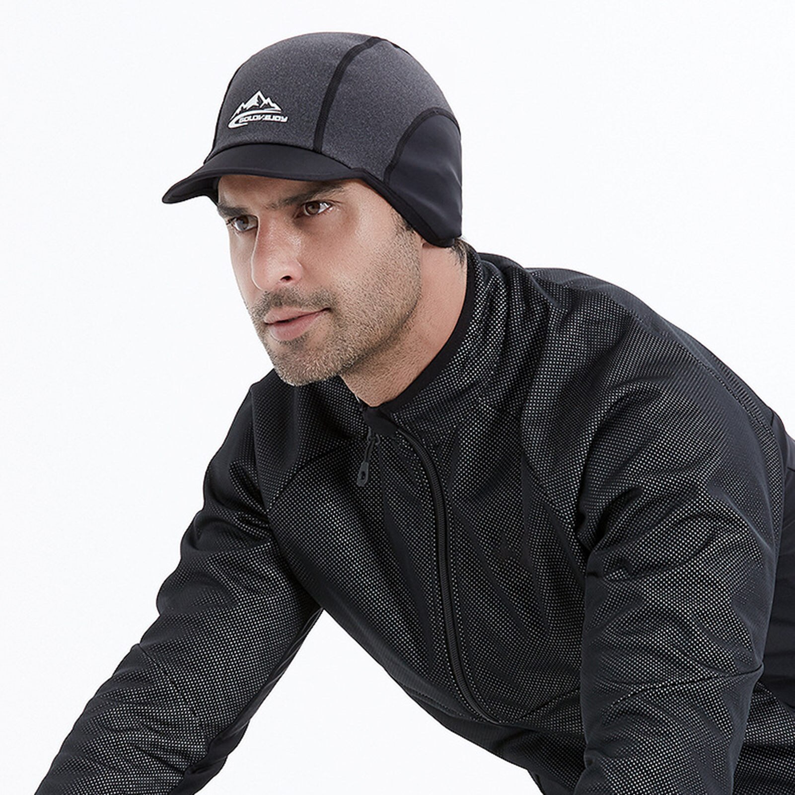 Winter Cycling Cap Bike Bicycle Cap Cycling Headwear Windproof Keep Warm Ski Cap Running Skiing Riding Thermal Waterproof Hat