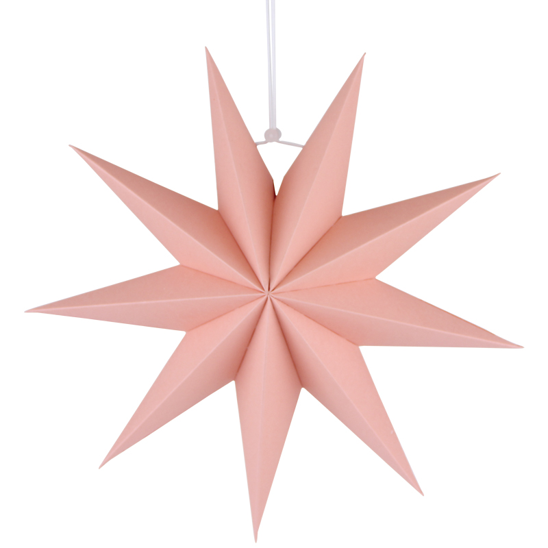 30cm de papel colgante con estrellas, manualidades de flores de papel para boda, de cumpleaños para niños, decoraciones DIY, decoración navideña para el hogar, Baby Shower: Gris claro