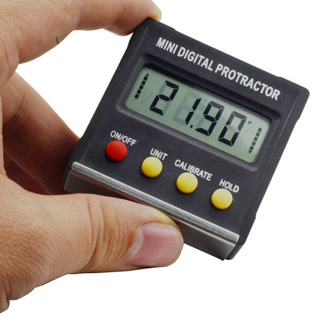 360 Graden Mini Digitale Gradenboog Inclinometer Elektronische Niveau Doos Magnetische Base Meetinstrumenten