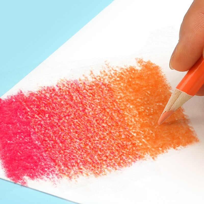 Stylo huileux couleur hydrosoluble crayon de plomb 48/72/120/150/180 couleur débutant couleur plomb crayon Graffiti remplissage couleur