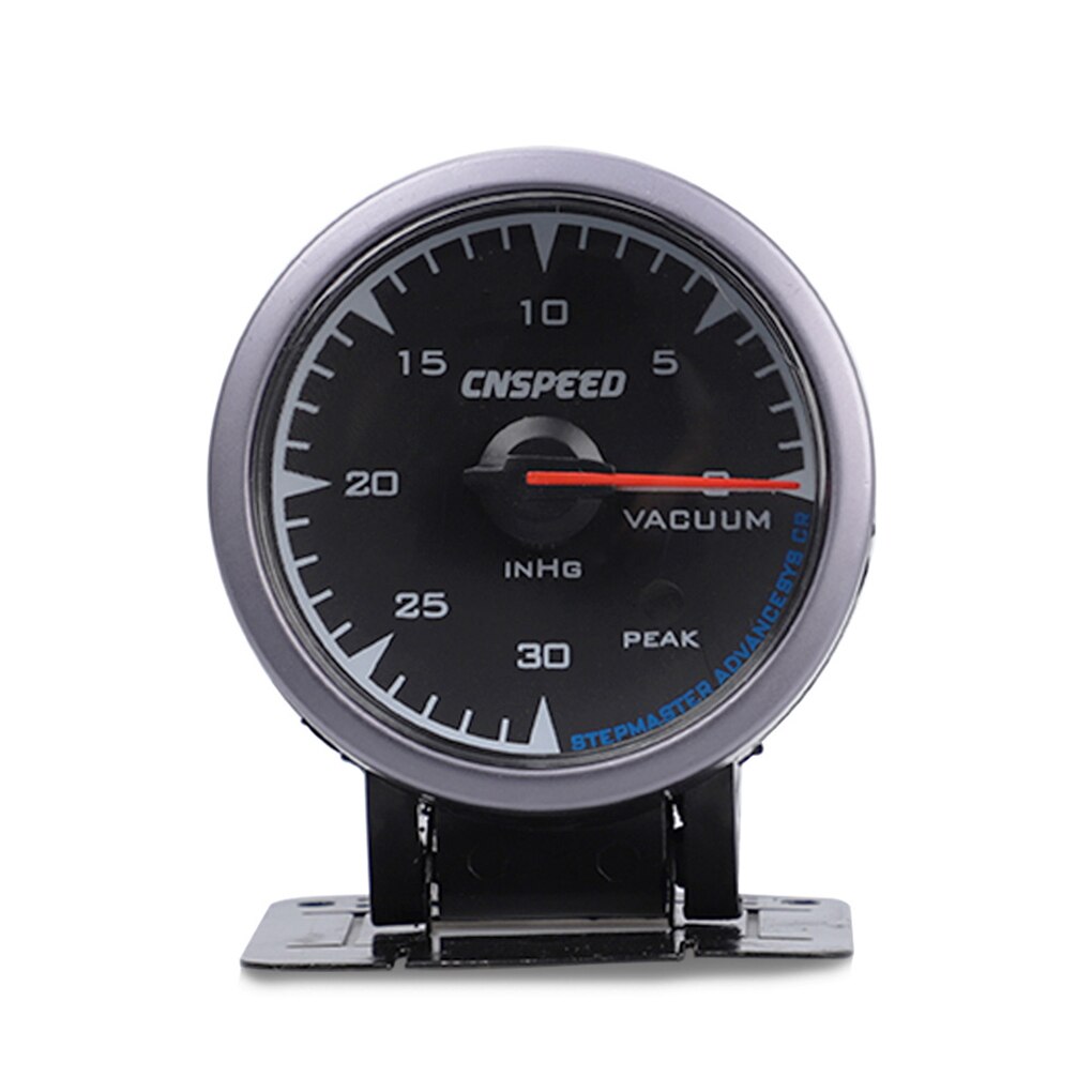 Car Turbo Boost Gauge 60mm/2.5" 7 Light Color Backlight Turbo Vacuum Gauge Auto Universal Digital Meter