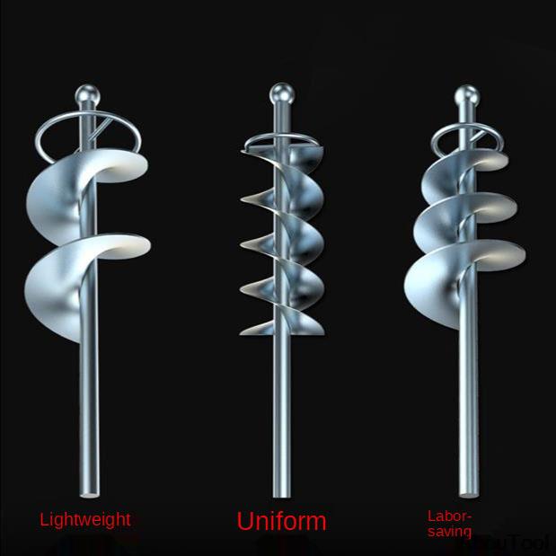Spiral Ash Rod Mixing Drill Bit Cement Mixer Tool Concrete Bricklayer Tile Sand Ash Mixer Tools Mixing Rod Tile Worker Helper