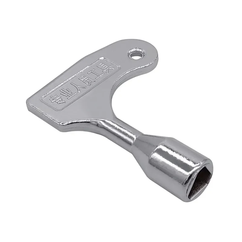 Triangle key Square lock airfoil lock that be applied to train High-speed rail Elevator and Cabinet door key: Red