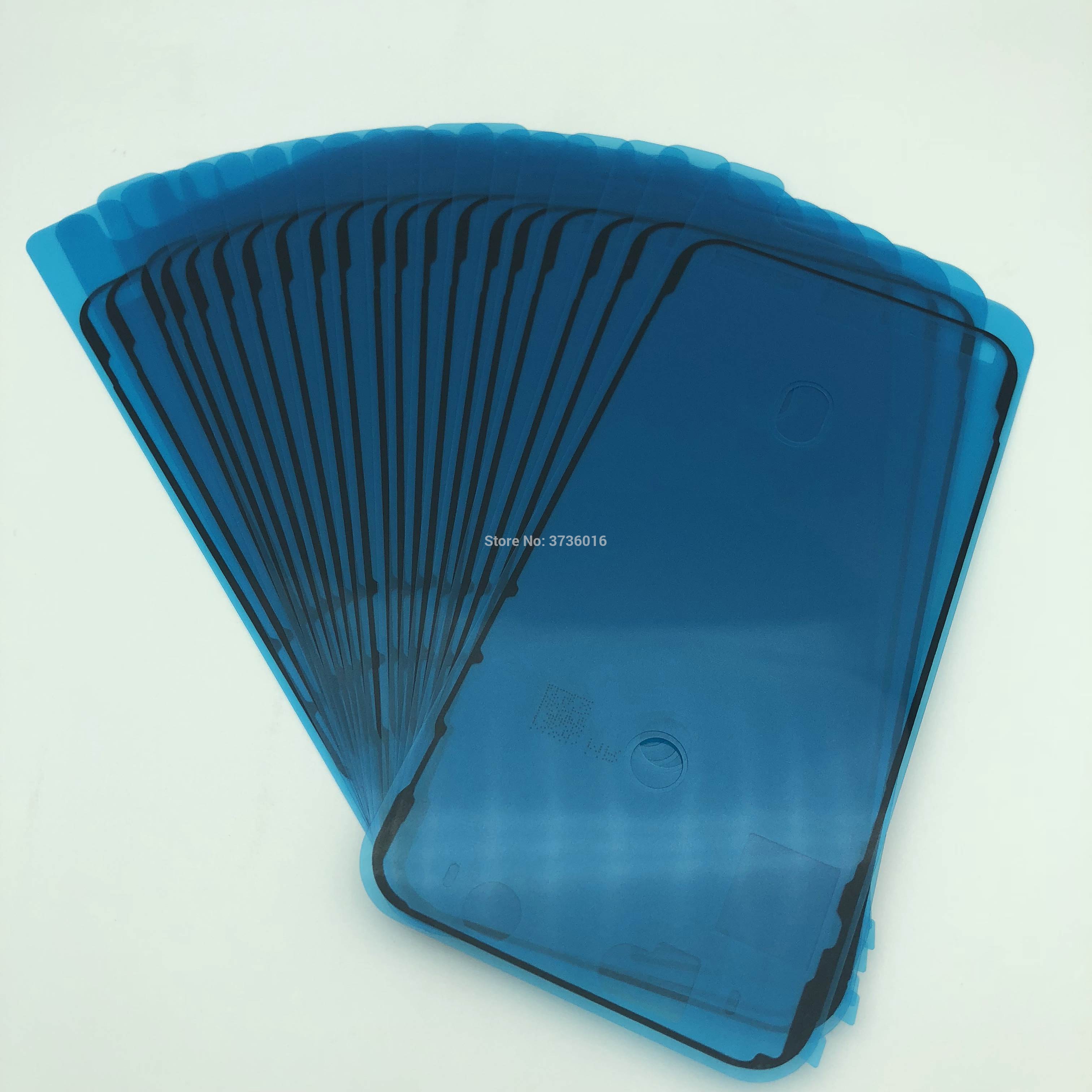 Pegamento adhesivo resistente al agua para iPhone X, XS, MAX, XR, lcd, marco de moddle, reparación de pegatinas de repuesto, 10 unidades/bolsa