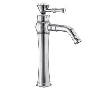 and Cold Washbasin Swivel Faucet Countertop Basin Heightened Bathroom Washbasin Faucet Gold Countertop Basin Faucet: L-C