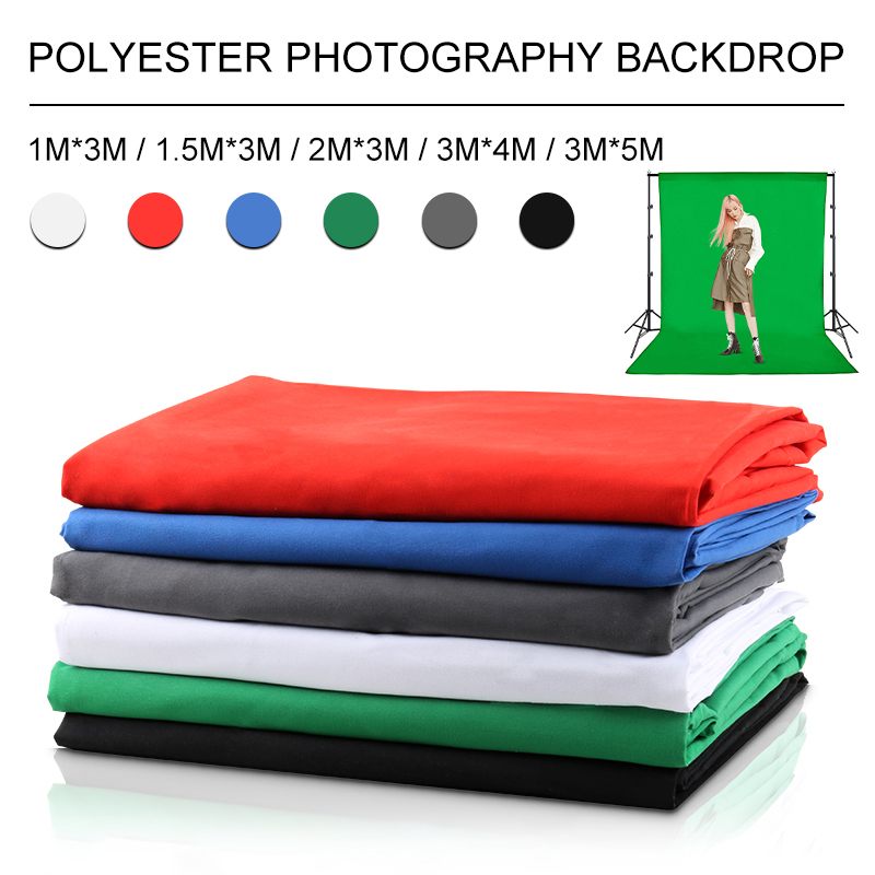 3x5 m Background for Photography Backdrops Polyester Cotton Photo Studio Backdrop Green Screen fotografia Chromakey Photo Shoot