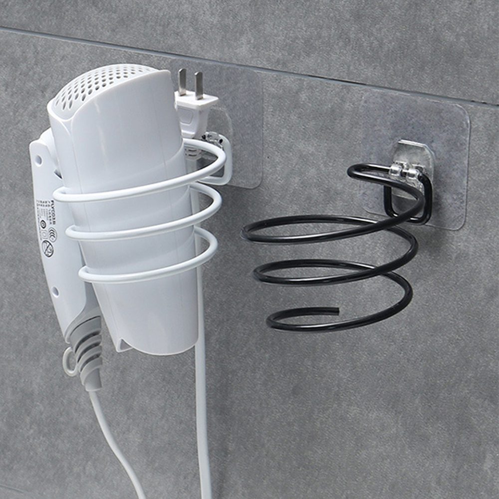 1Pc Bathroom Meat Hair Dryer Holder Rack Blower Rail Frame Stand Rest Bathroom Shelves Hair Salon Shelves Storage