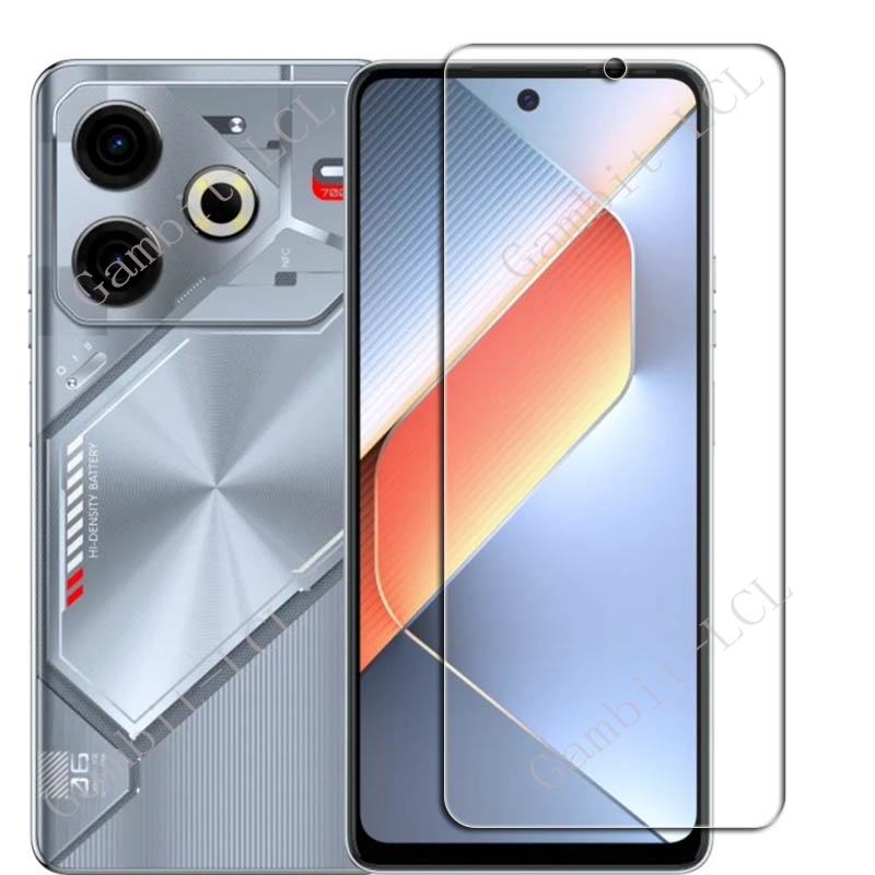 3PCS For Tecno Pova 6 Neo Tempered Glass Protective On Pova6Neo Pova6 6Neo 6.78" Screen Protector Cover Film