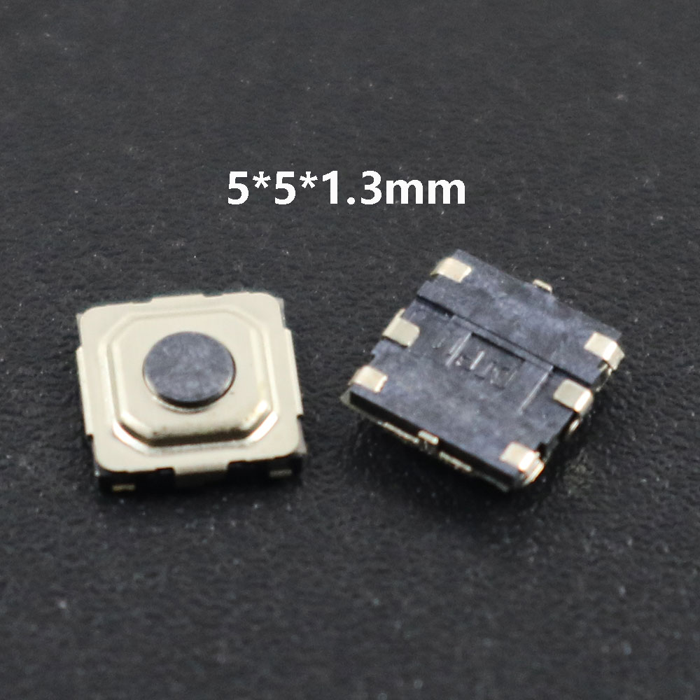 10Pcs/Lot Micro Tactile Push Button Touch Tact Waterproof Switch Kit 4x4/5x5/4.5x4.5 SMT Touch Switch 4 Pin LCD Monitor Repair: WHITE