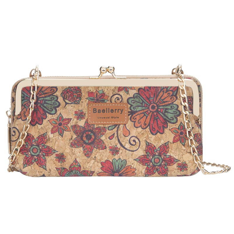 Ladies Crossbody Bag Vintage Wood Grain Handbag Multifunctional Shoulder Bag Women Mini Printed Zipper Wallet: style6