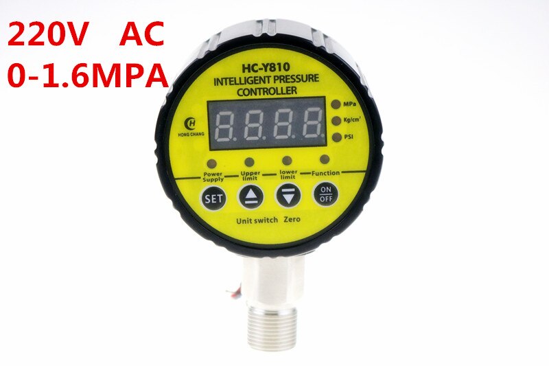 220V AC 0-1.6mpa Pressure switch / air compressor switch / pump electronic pressure switch/electronic pressure switch