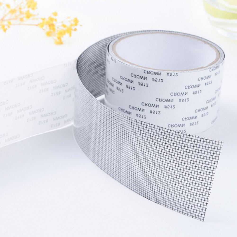 5cmx2m Window Net Anti-mosquito Mesh Sticky Wires Patch Repair Tape Summer Screen Door Mosquito Netting Patch Repair Broken Hole