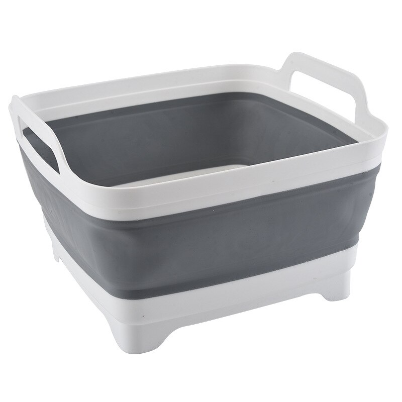 Kreatywny żel krzemionkowy chowany składany zlew umywalka wielofunkcyjny kosz asfaltowy kuchnia owoce i warzywa otrzymują kosz