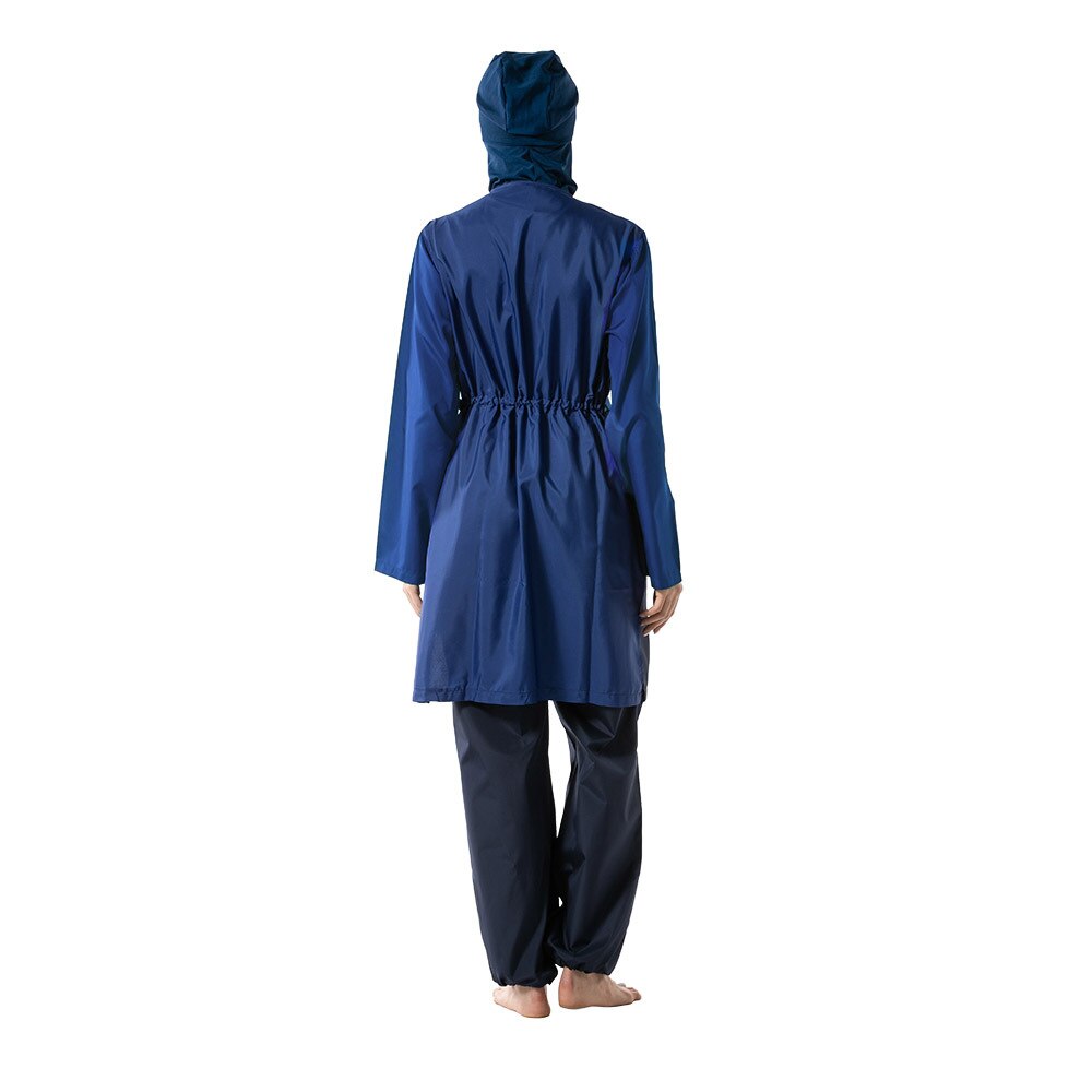 Taobo kvinder piger muslimske kvindelige badetøj plus size burkinis muslim badetøj med hat 3 stk islamisk beskeden badning